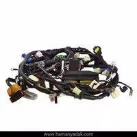 دسته سیم موتور پراید زیمنس یگانه فن 2 دور با ایمو (کد SH12R67020) برند دناکو