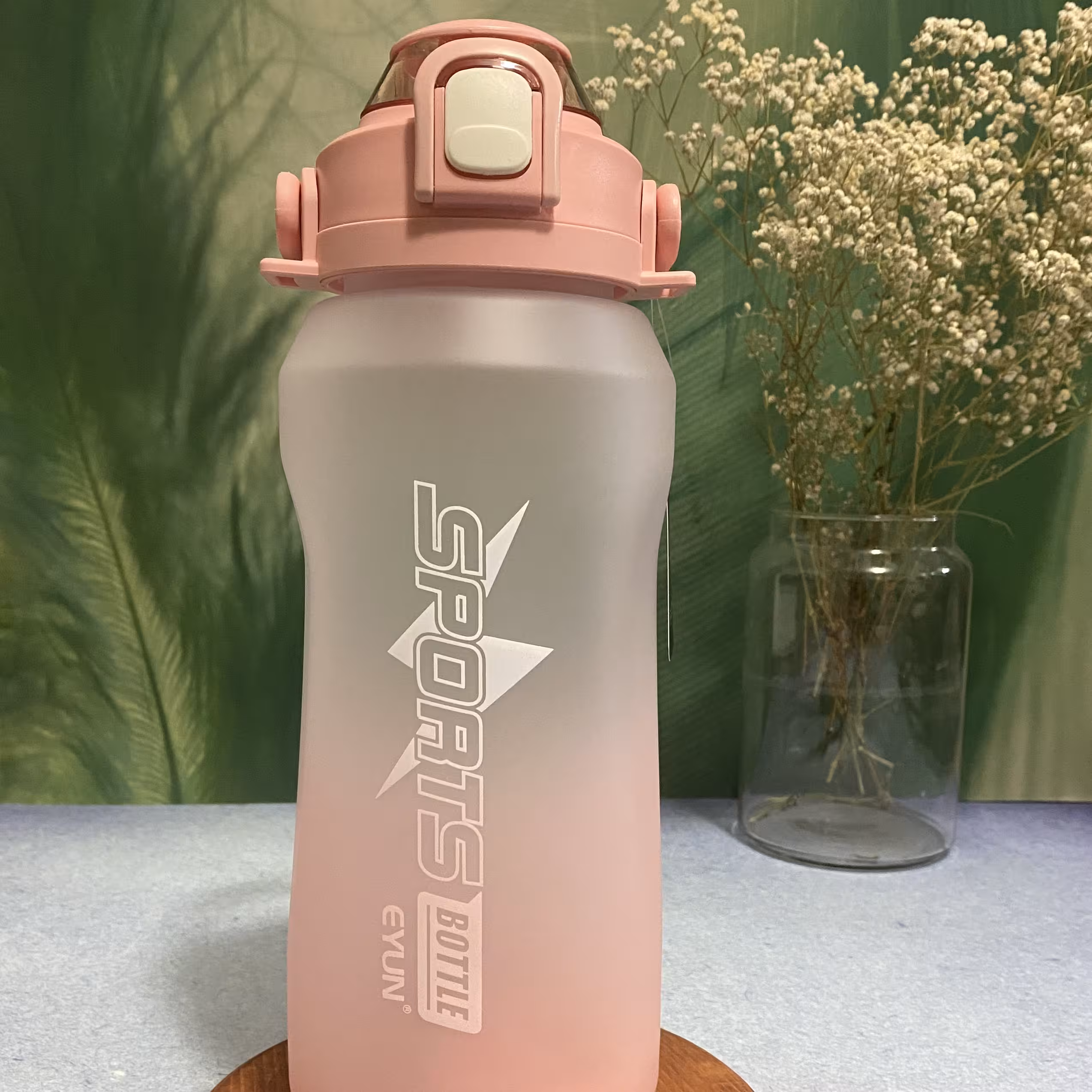 قمقمه مدل Sports bottle گنجایش 2 لیتر رنگ صورتی