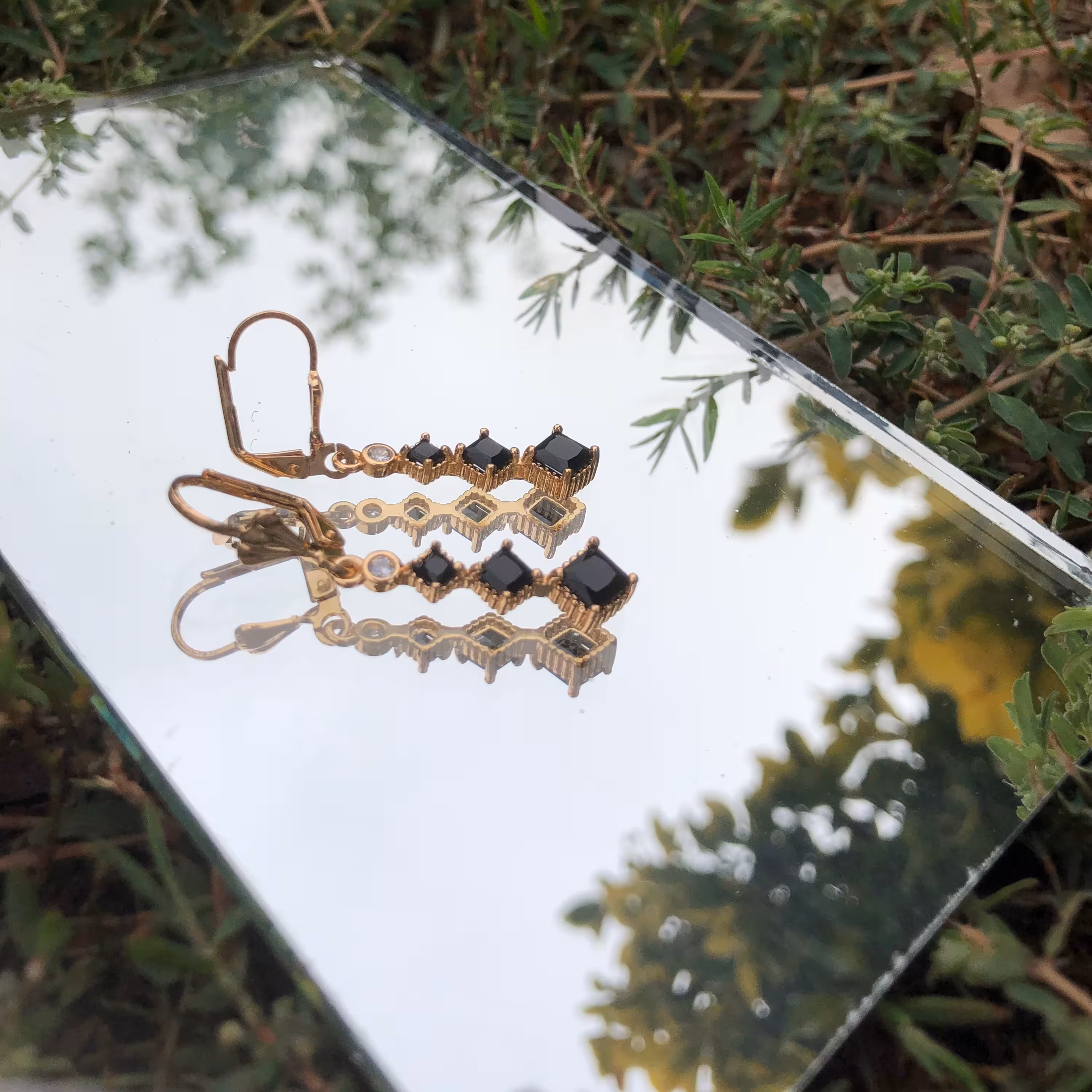 گوشواره مجلسی مشکی