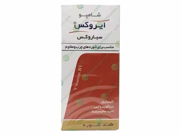 شامپو ضد شوره ایروکس موهای چرب مدل سباروکس 200 گرم – Irox Sebarox For Oily Scalps Shampoo 200 g