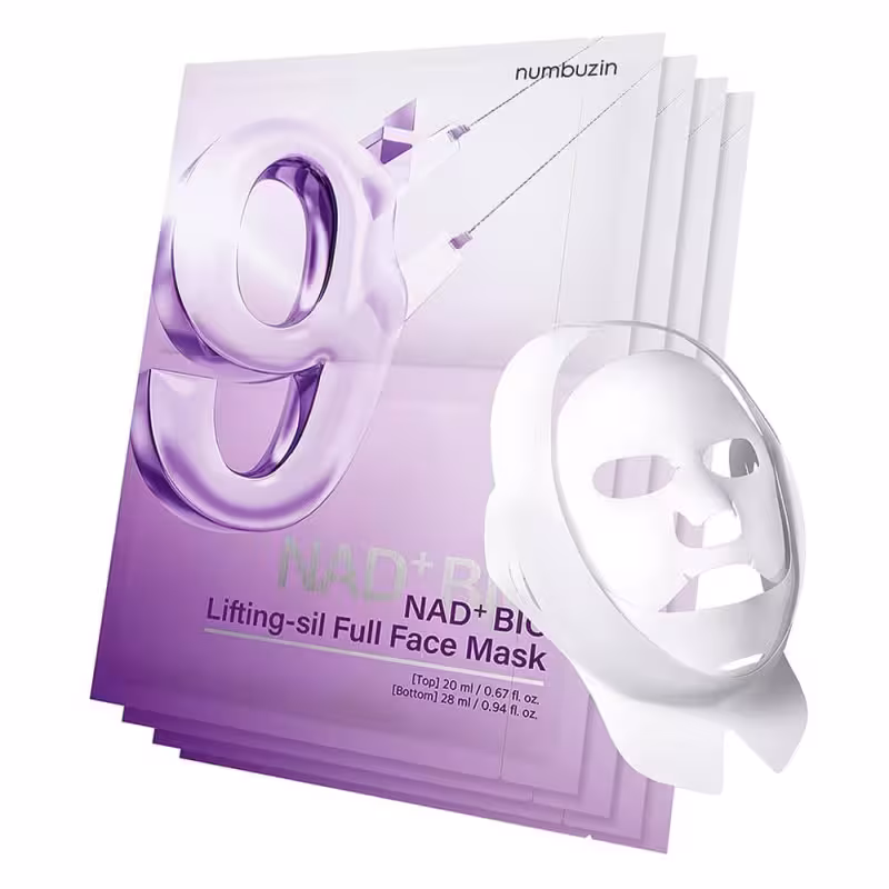 ماسک صورت ورقه ای نامبوزین مدل LIFTING & GLOWING بسته 4 عددی