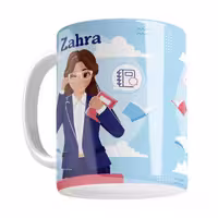 خرید ماگ-لیوان   معلم و استاد  زهرا