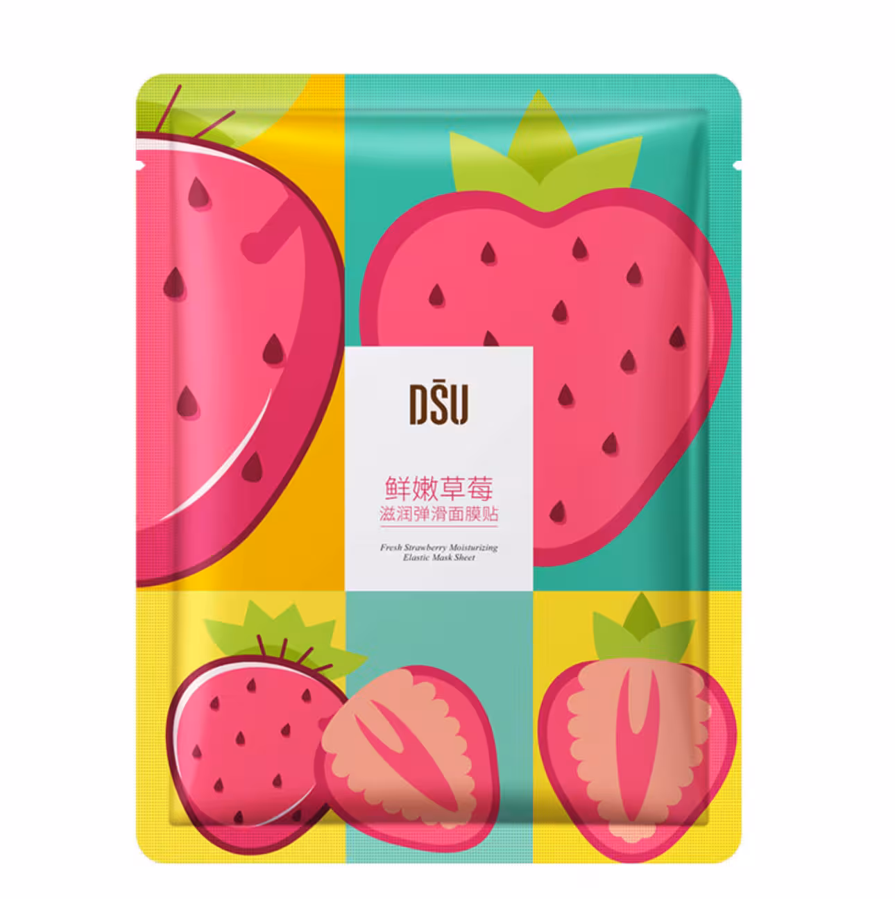 ماسک ورقه ای صورت توتفرنگی DSU