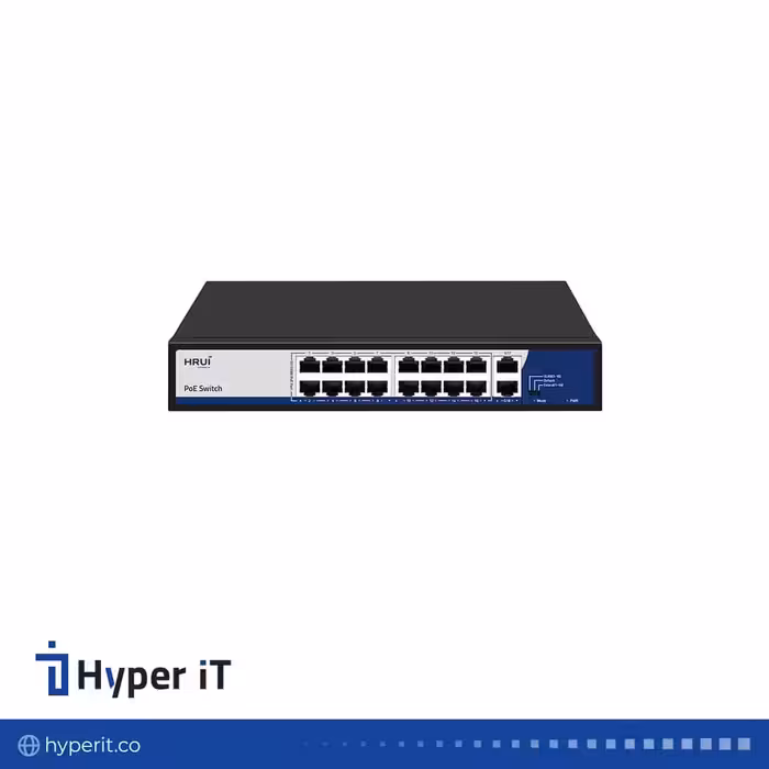 سوئیچ PoE HRUI مدل HR902-AF-162G-300