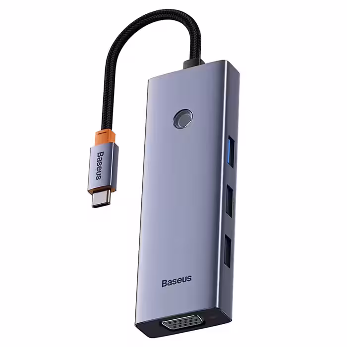 هاب تایپ سی 7 پورت بیسوس مدل B00052803811-01
