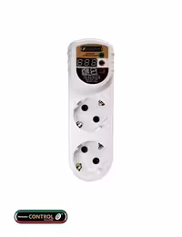 محافظ برق یخچال فریزر 2 خانه ارت دار دیجیتال 10 آمپر مدل  M125 سورنا نمودار کنترل(بدون کابل)