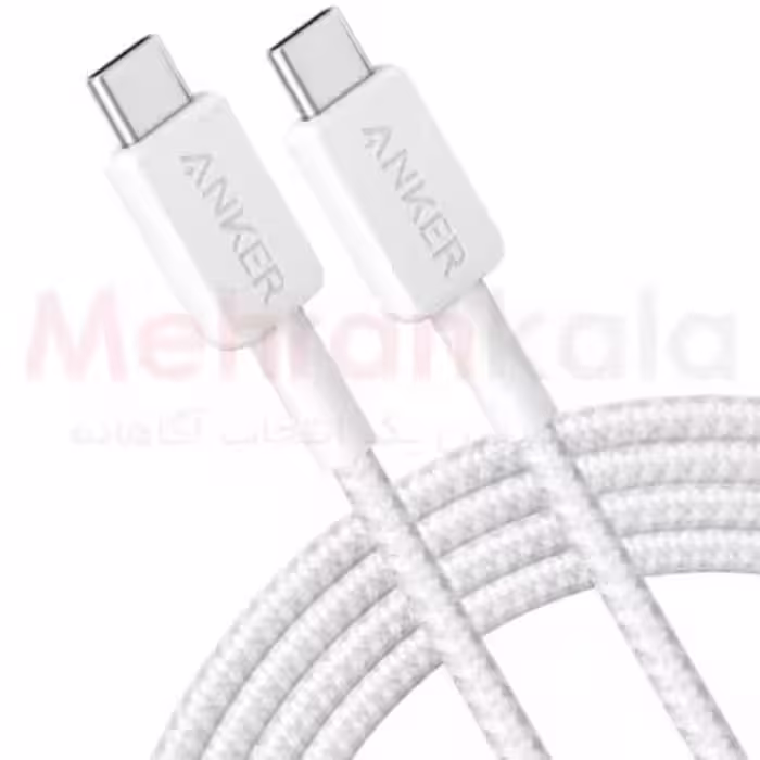 کابل شارژ دو سر تایپ سی انکر مدل SeriesIII 322 – توان 60 وات
