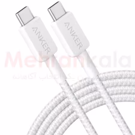 کابل شارژ دو سر تایپ سی انکر مدل SeriesIII 322 – توان 60 وات