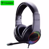 هدفون سیمی گیمینگ T-Dagger Caspian T-RGH211 Gaming Headset