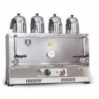 چای ساز صنعتی چهار قوری اتومات سلطان SU-EA444