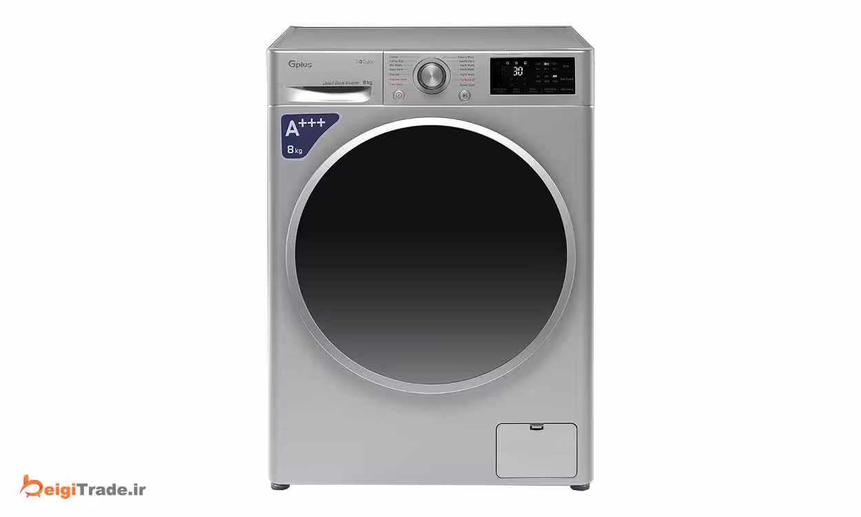 ماشین لباسشویی 8 کیلویی جی پلاس مدل L870