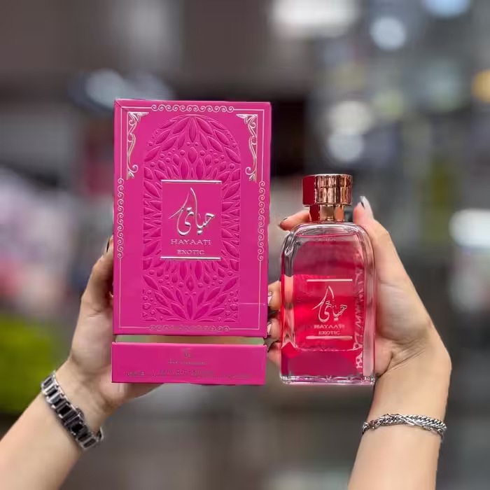ادکلن حیاتی بنفش ارض الزعفران Hayaati exotic