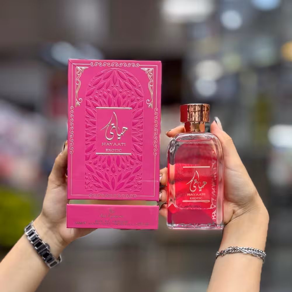 ادکلن حیاتی بنفش ارض الزعفران Hayaati exotic