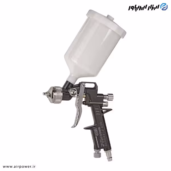 پیستوله رنگ بادی GAV کاسه رو سه تنظیم مدل RECORD 2200