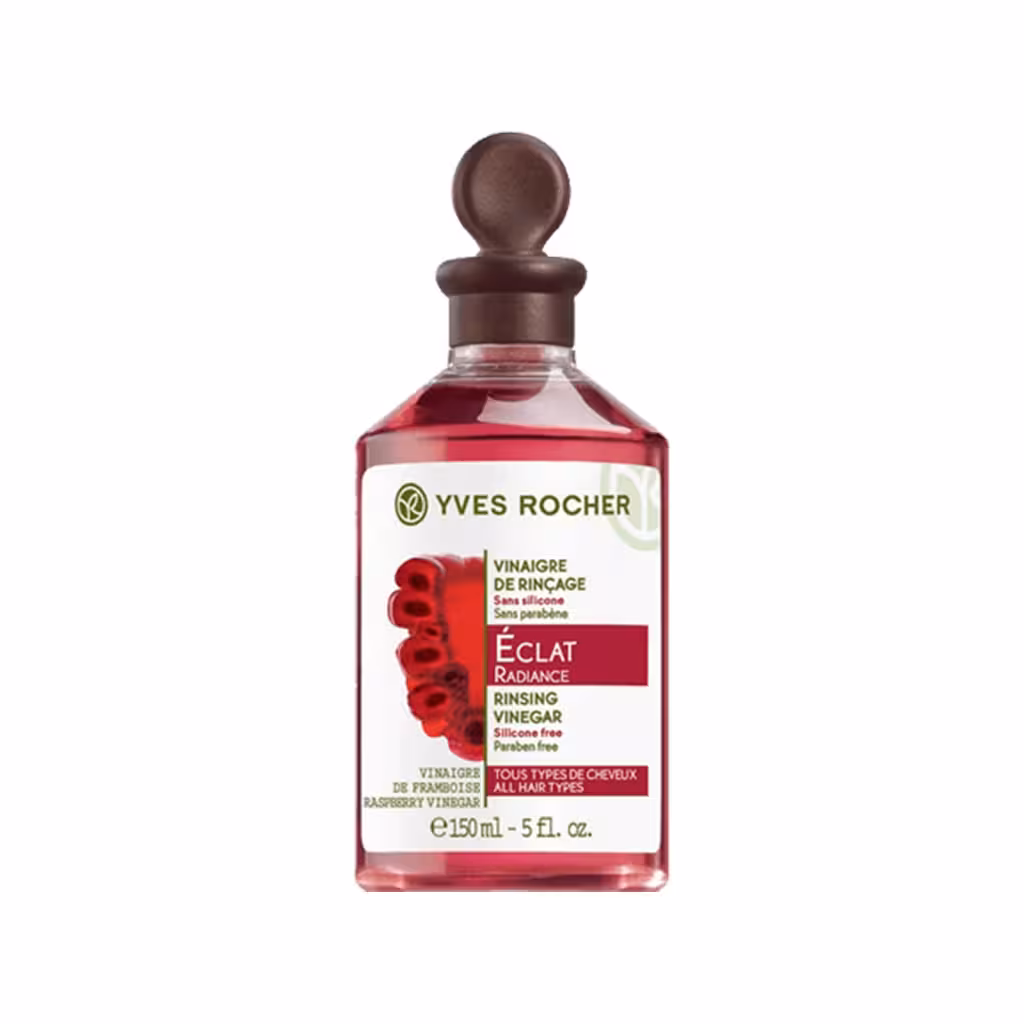 محلول درخشان‌کننده حاوی سرکه تمشک ایوروشه