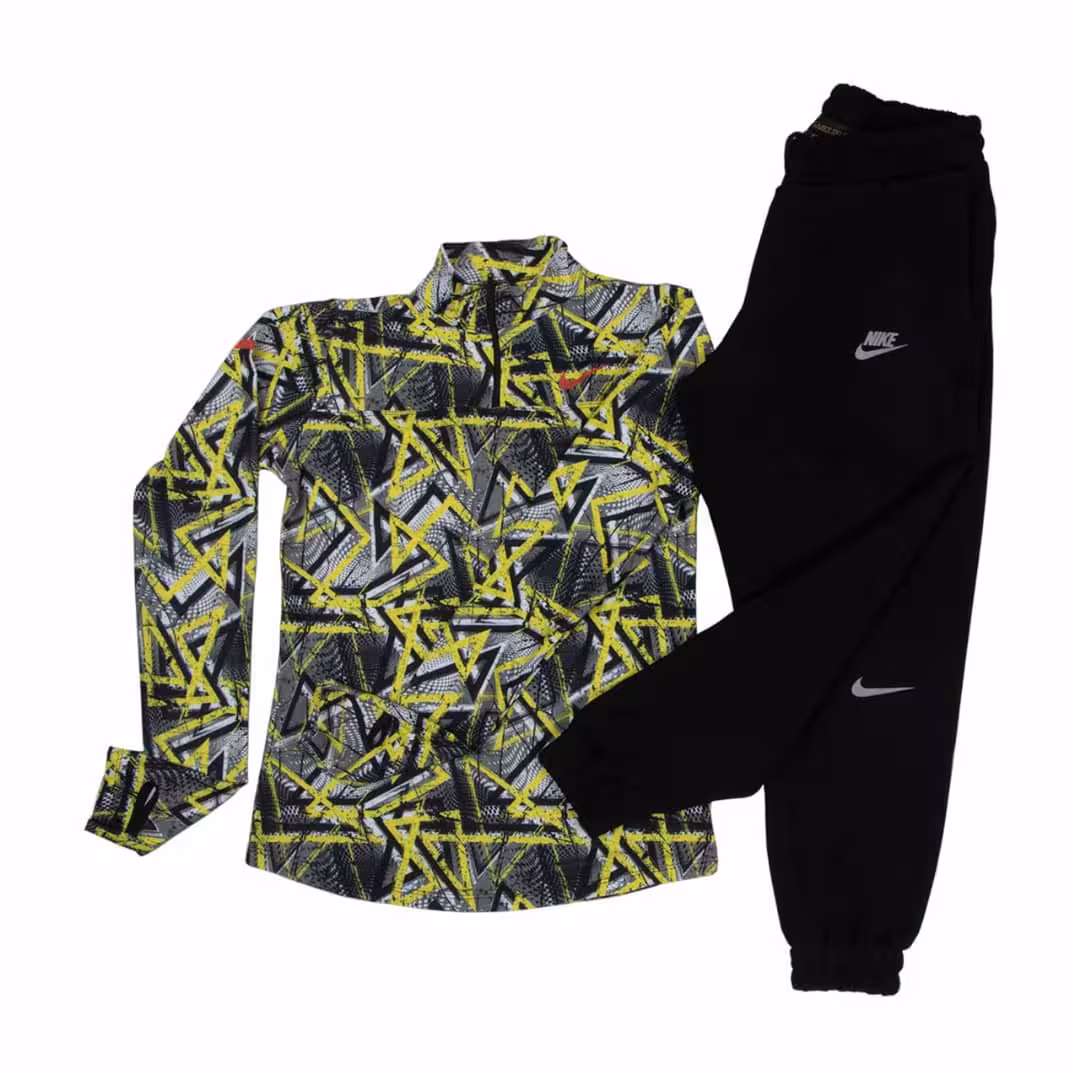 ست بلوز و شلوار اسپرت غواصی کد d55