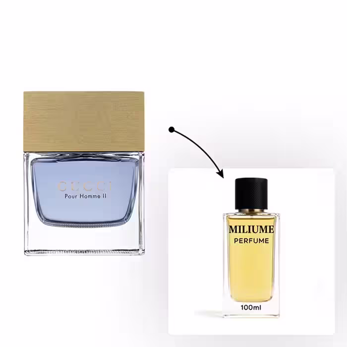 اسانس عطر Gucci Pour Homme II برند Givaudan - کد 2373 - گوچی پورهوم 2 100ML - میلیوم پرفیوم