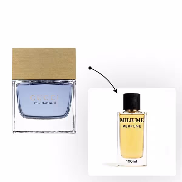 اسانس عطر Gucci Pour Homme II برند Givaudan - کد 2373 - گوچی پورهوم 2 100ML - میلیوم پرفیوم