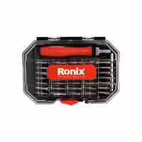 ست سر پیچ گوشتی ساعتی رونیکس 37 عددی مدل RH-2719