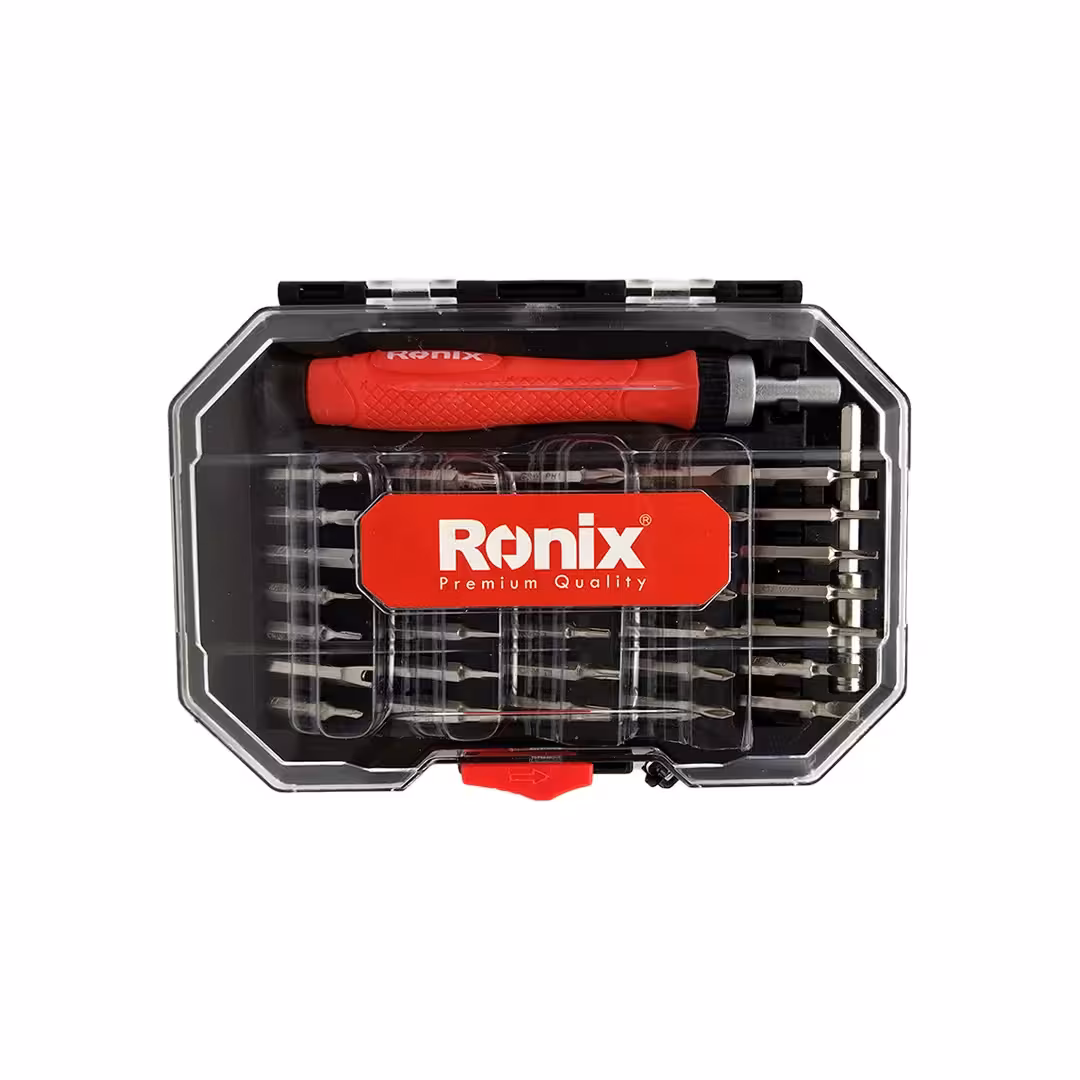 ست سر پیچ گوشتی ساعتی رونیکس 37 عددی مدل RH-2719