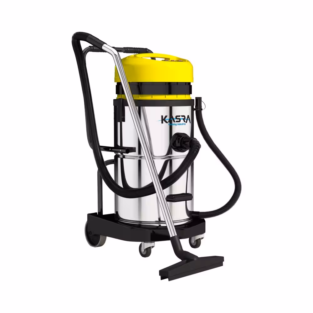 جاروبرقی صنعتی سه موتوره مدل آراز 80 لیتر