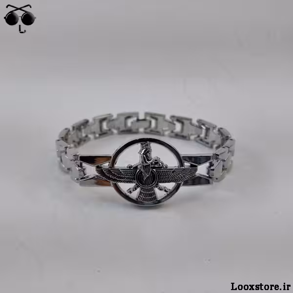 دستبند فروهر فلزی بندی رنگ ثابت (خاص و جذاب)
