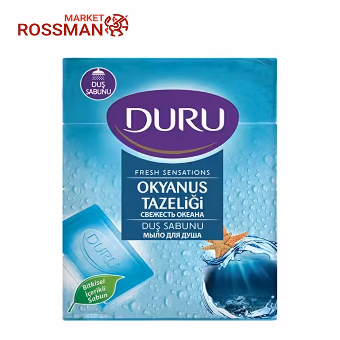 صابون دوش دورو Duru مدل Fresh Sensations رایحه نسیم اقیانوس 4 عددی