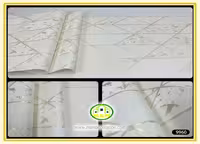 کاغذ دیواری آنجل مدرن راه راه طلایی
