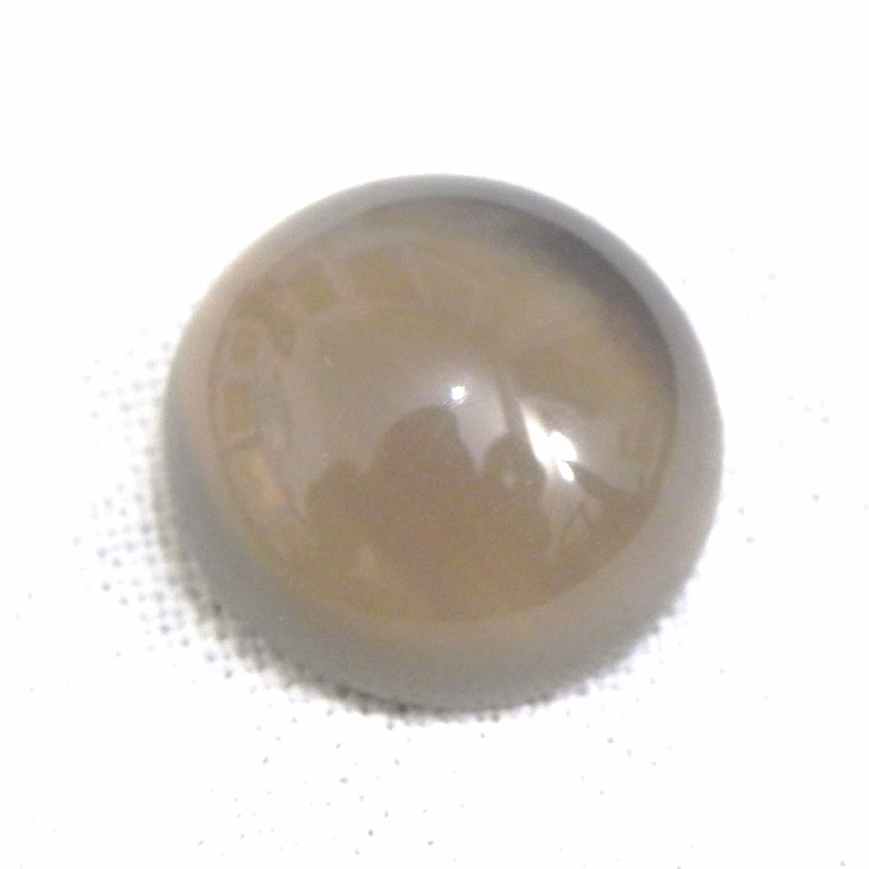 نگین عقیق کبود اصل معدنی گرد  مناسب انگشتری