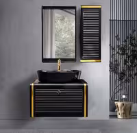 روشویی کابینتی تولیدی حبیبی سایز 40*65 کد RO-002