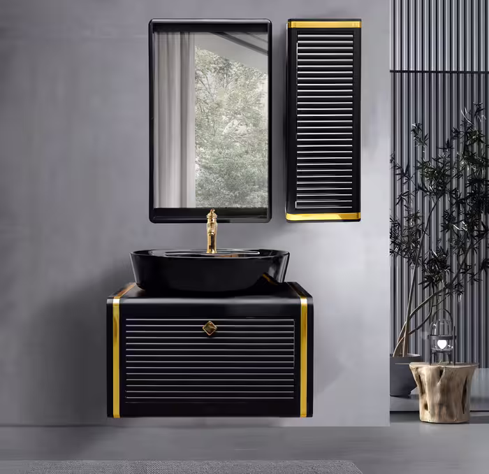 روشویی کابینتی تولیدی حبیبی سایز 40*65 کد RO-002