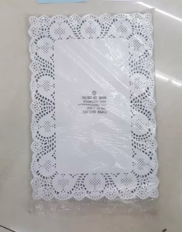 دستمال زیر کیک مستطیل سایز 20*30