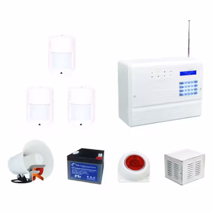 پکیچ دزدگیر اماکن سیم کارتی و خط شهری فایروال مدل FIREWALL-F9