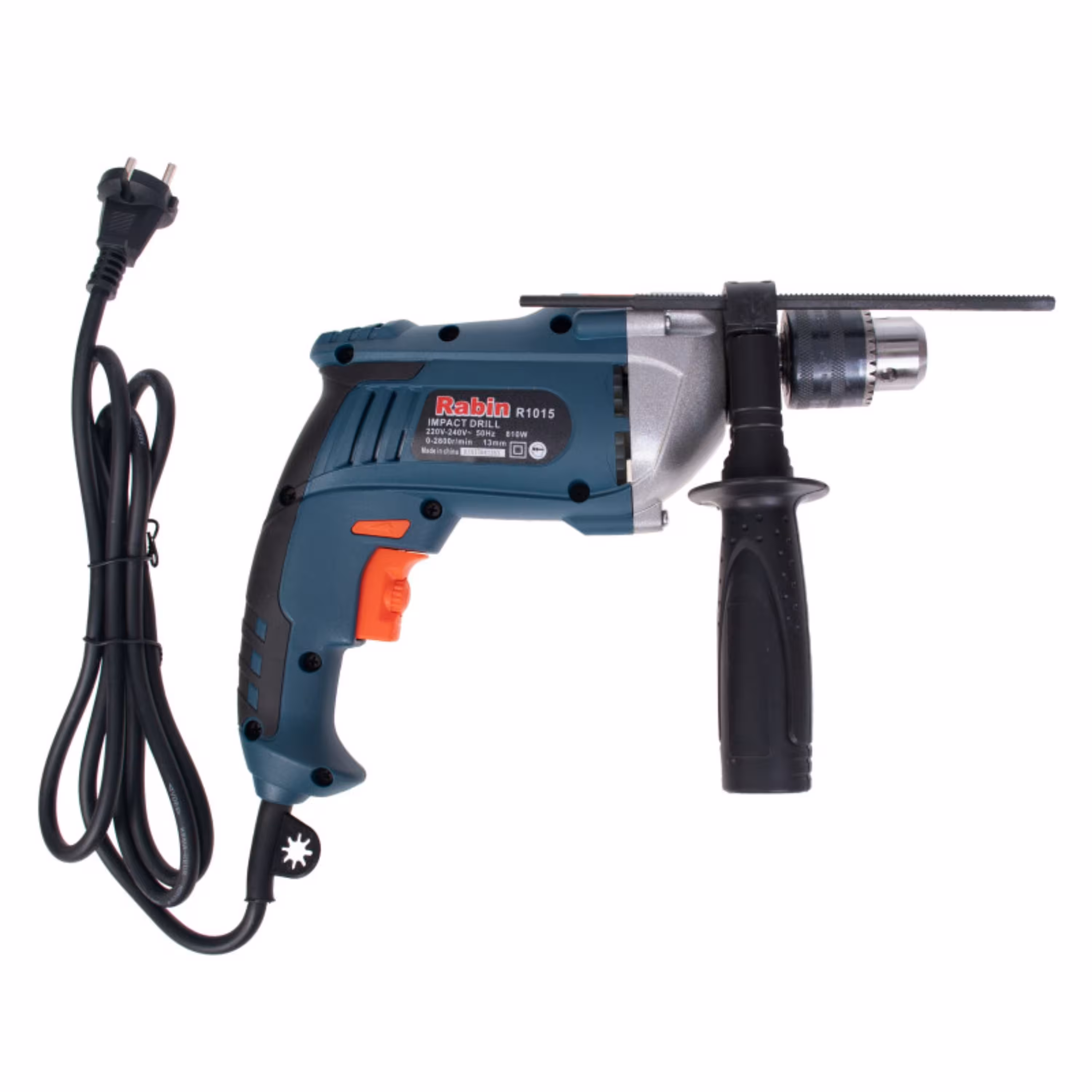 دریل چکشی 810 وات  نیم تنه فلزی  رابین مدل  R1015