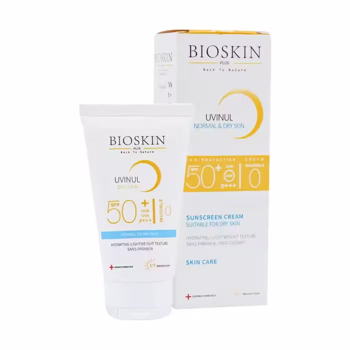کرم ضد آفتاب SPF50 پوست خشک بایو اسکین