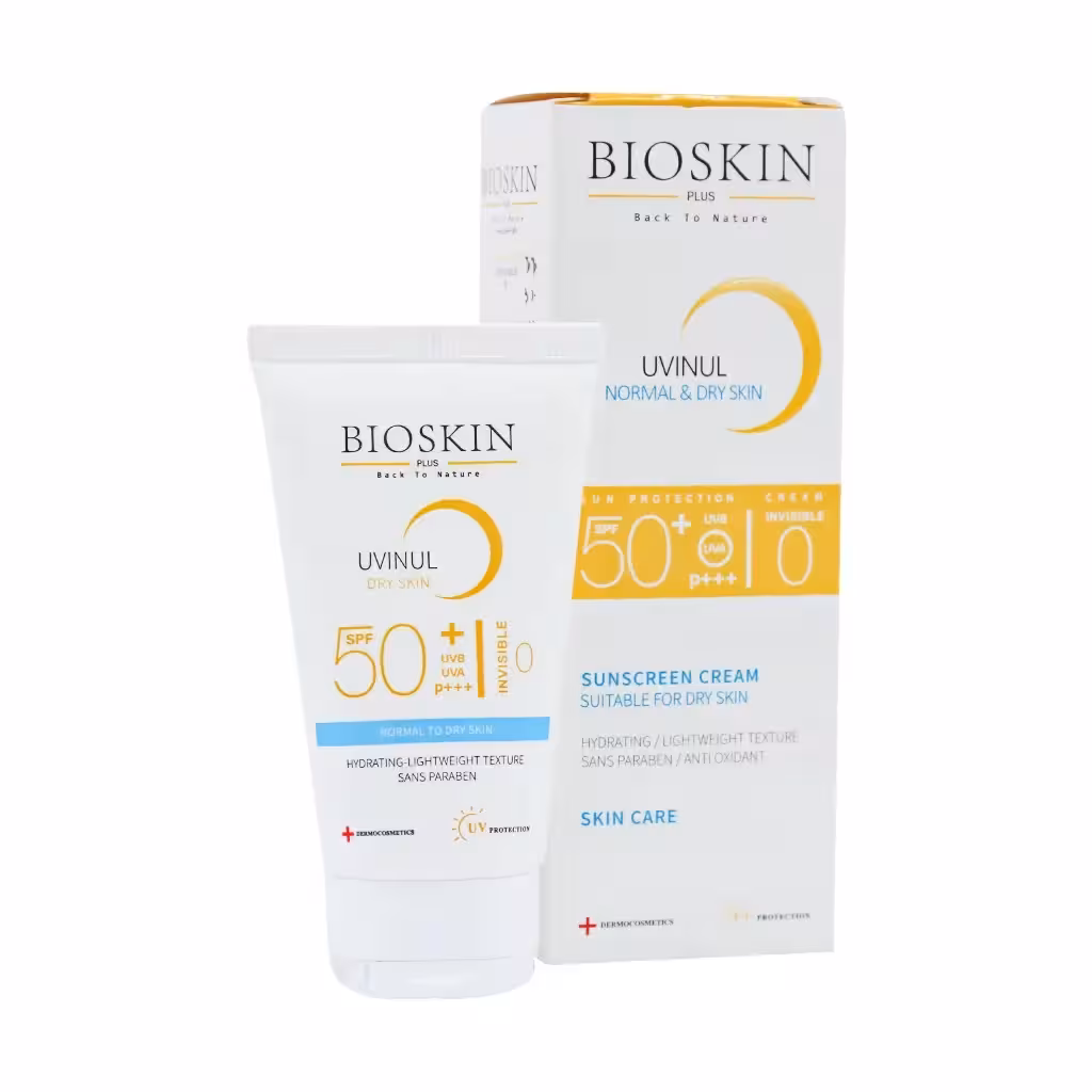 کرم ضد آفتاب SPF50 پوست خشک بایو اسکین