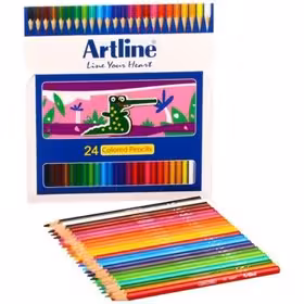 مدادرنگی 3 گوش آرت لاین 24 رنگ