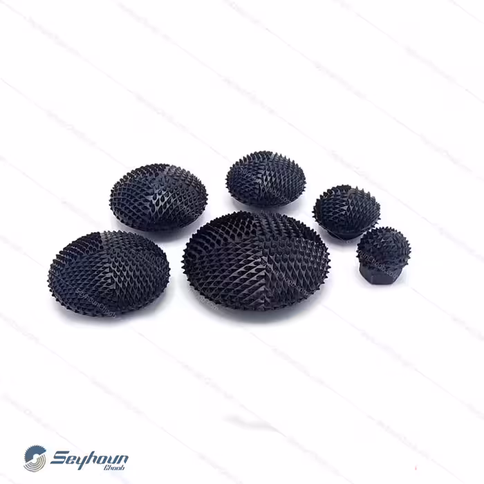 چوب ساب کف تراش قارچی 60 میلی متر مشکی