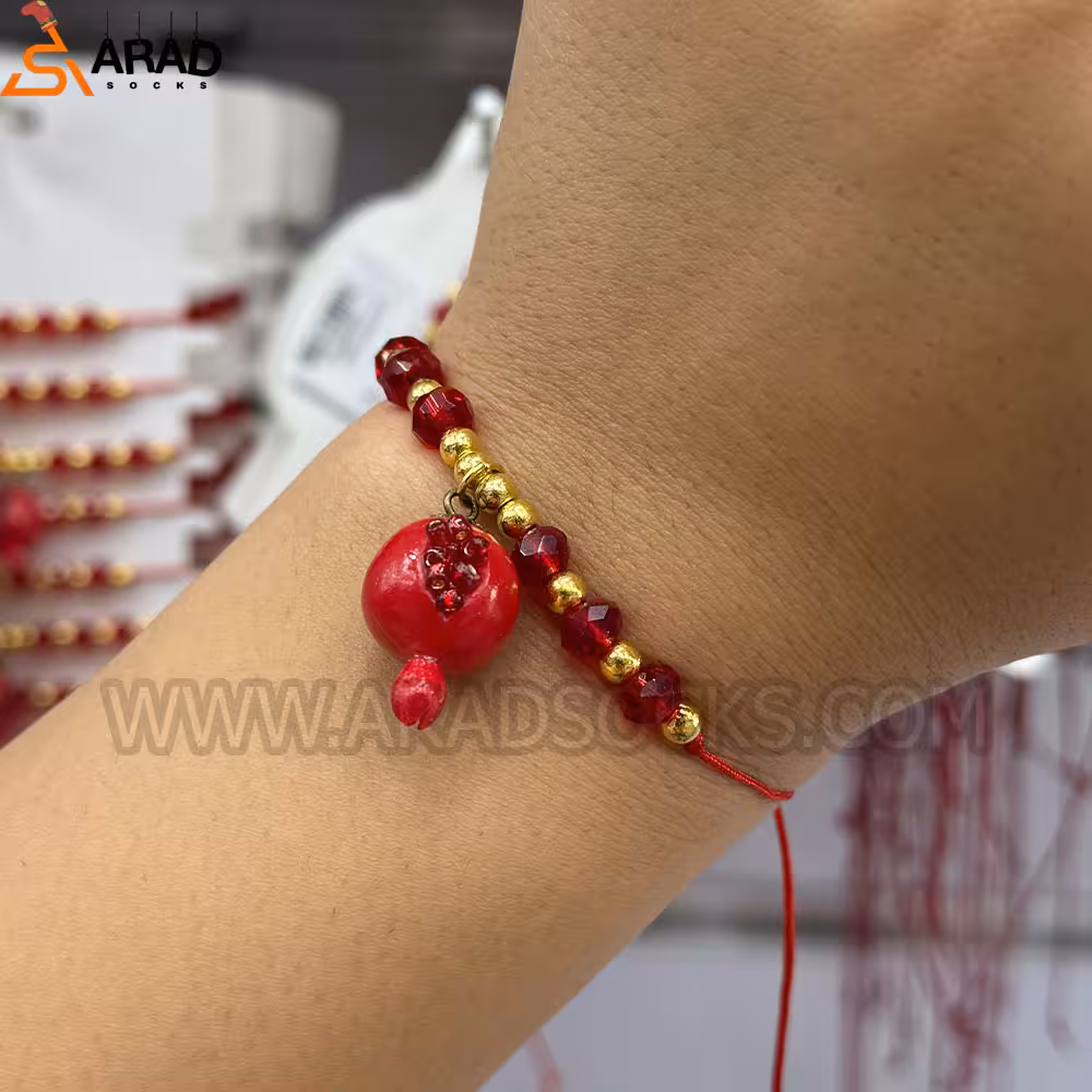دستبند انار برجسته یلدایی