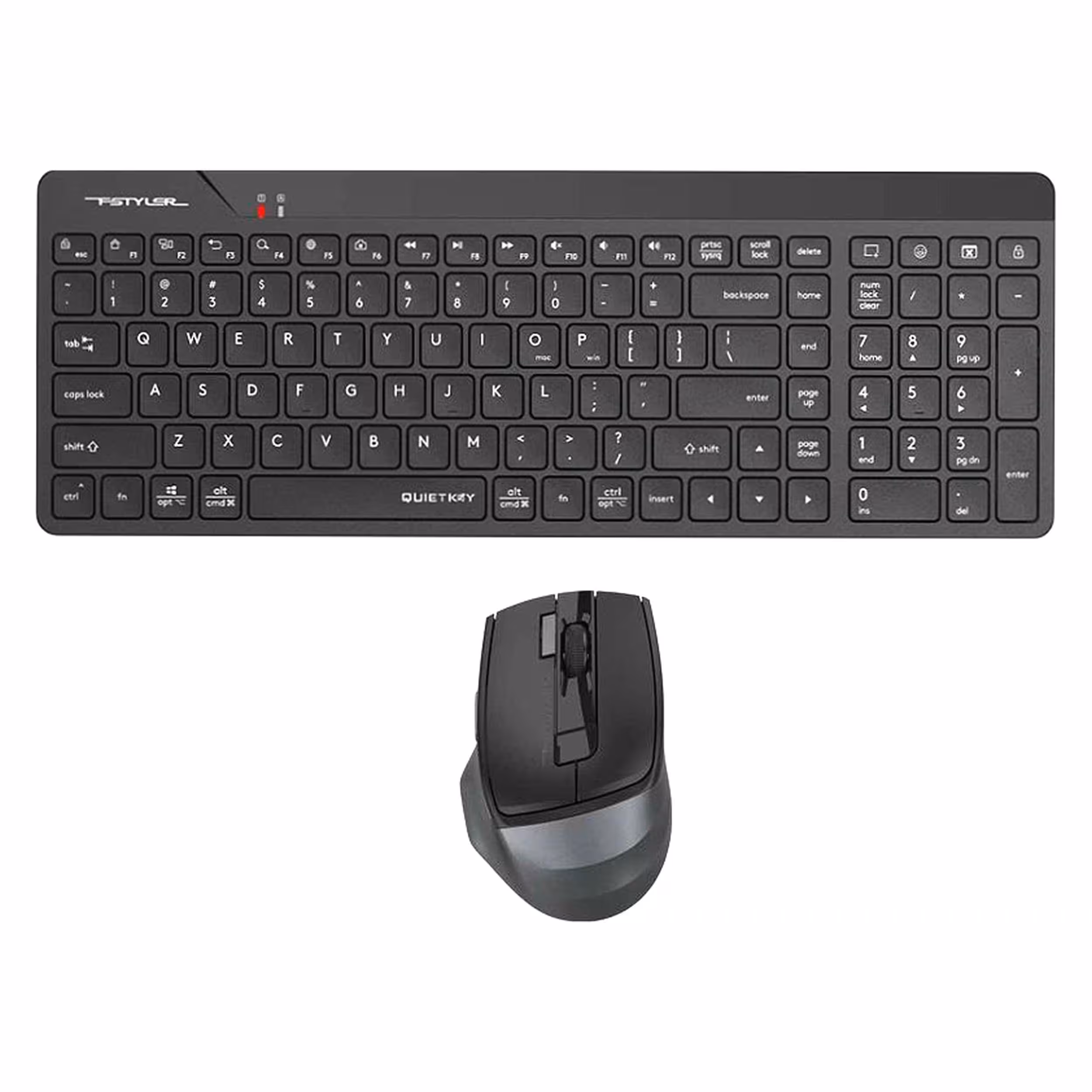 کیبورد و ماوس بی سیم ای فورتک مدل FG2400 AIR2