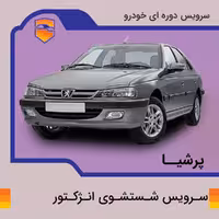 سرویس شست و شوی انژکتور پژو پارس