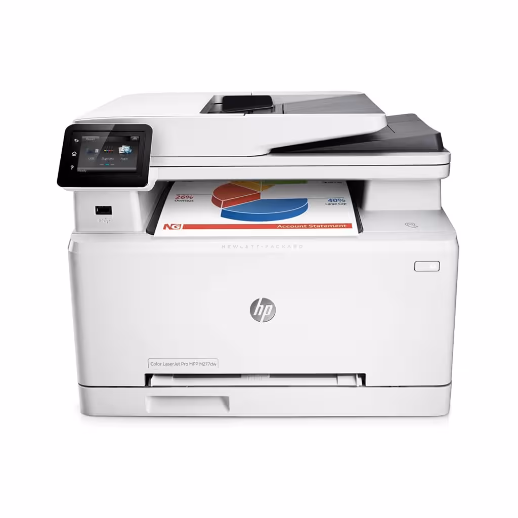 پرینتر لیزر رنگی اچ پی مدل Pro MFP M277DW HP color LaserJet Pro MFP M277DW Laser Printer