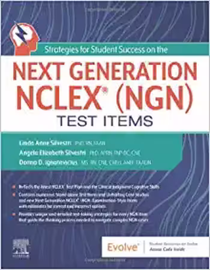 خرید و دانلود نسخه کامل کتاب Strategies for Student Success on the Next Generation NCLEX® (NGN) Test Items -   Pdf