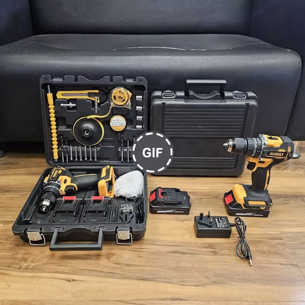 دریل شارژی چکشی 36 ولت براشلس طرح دیوالت مدل Bl36np