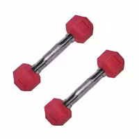 دمبل شش ضلعی رنگی 1 کیلویی dumbbell