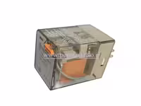 رله چهار گوش 230 ولت AC سه کنتاکت (بدون پایه) (Finder(60.13