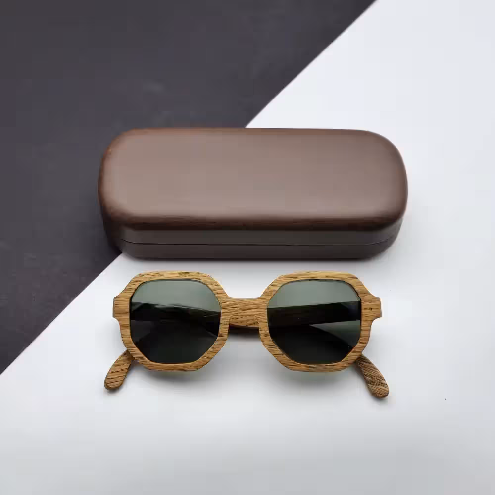 عینک چوبی مید وود مدل O055