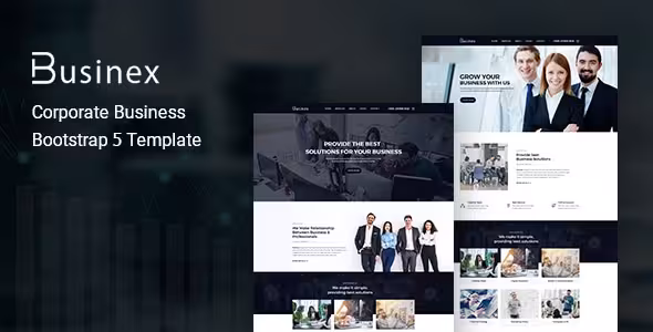دانلود قالب Businex – Corporate Business Bootstrap4 Template