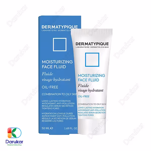 فلوئید مرطوب کننده و آبرسان پوست چرب درماتیپیک