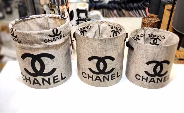 سبد لباس لاندری باکس شنل CHANEL در 5 رنگ و 3 سایز